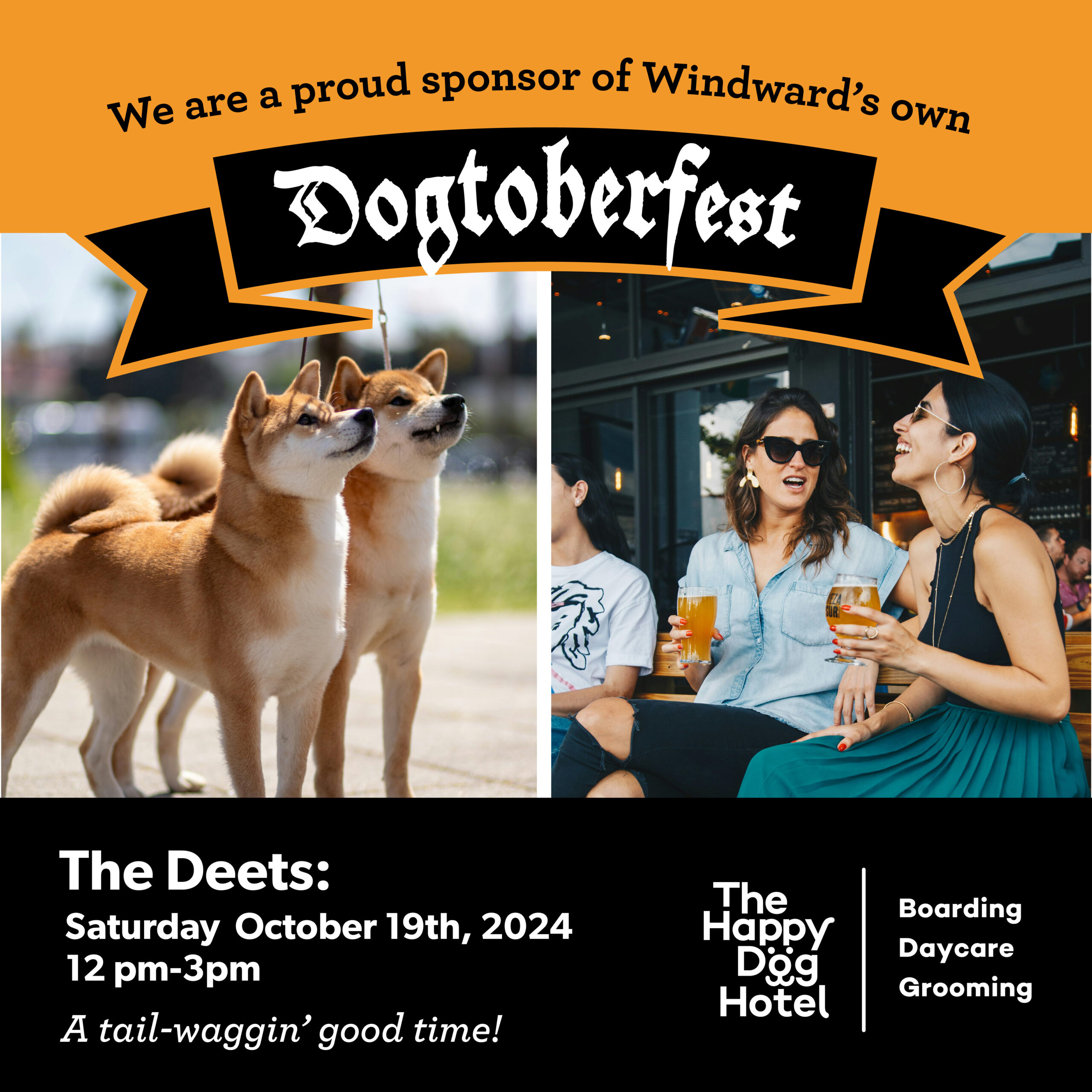 Dogtober Fest October 19th, 12-3 pm